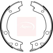 Apec Parking Brake Shoe Set fits Hyundai Matrix 2001-2010 1.5