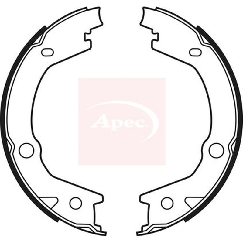 Apec Parking Brake Shoe Set SHU763
