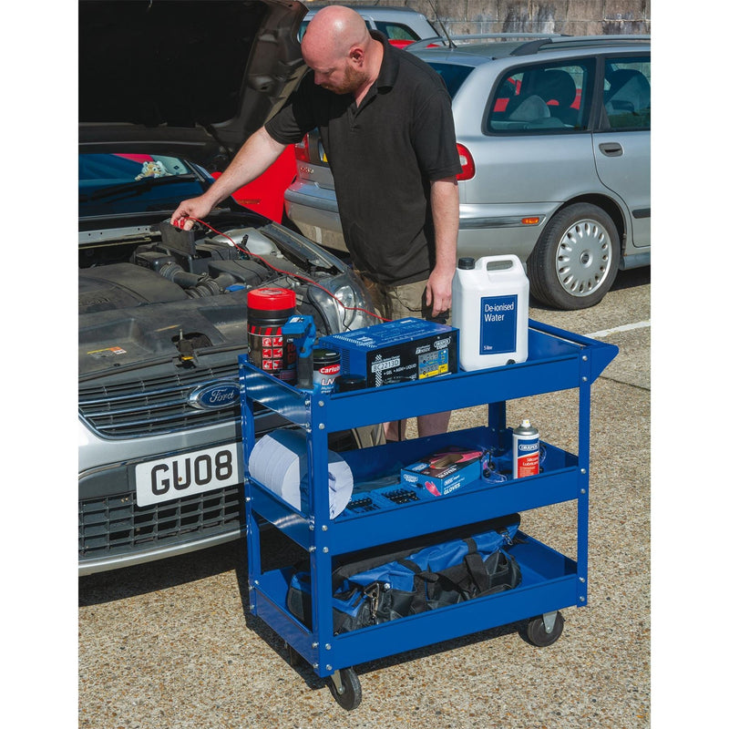 Draper 3 Tier Tool Trolley 07630 Draper - Dynamic Drive