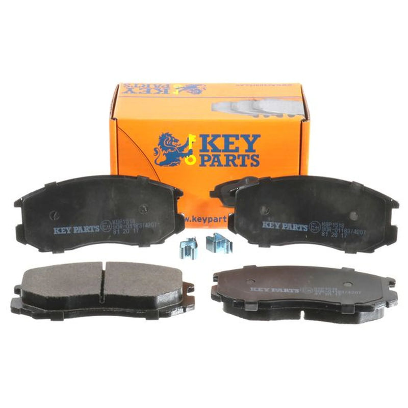 Key Parts 4 x Front Brake Pad Set fits Daihatsu Atrai Wagon Bus 1992-1999 0.7