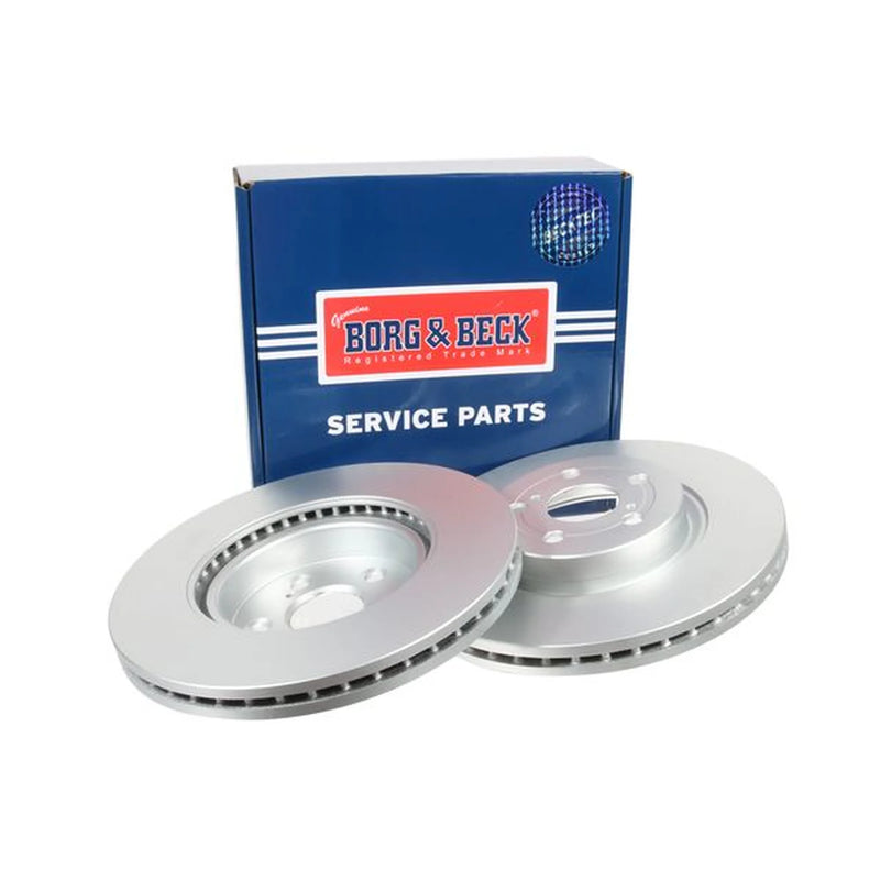 Borg & Beck Front & Rear Brake Discs & Pads fits Toyota Avensis 2003-2008