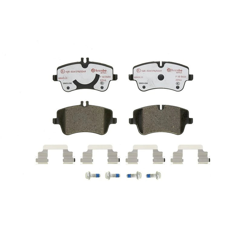 Brembo 4 x Front Brake Pad Set fits Mercedes-Benz C-Class 2000-2008