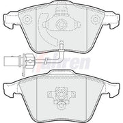 Fahren Front Brake Pad Set FBP3317