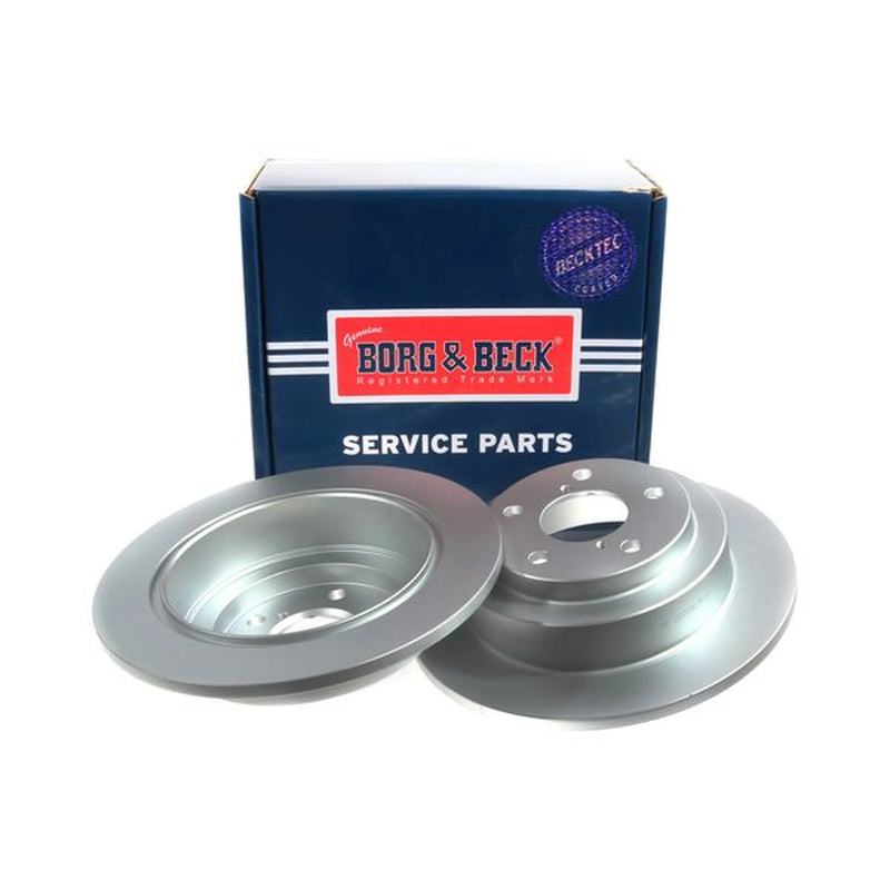 Borg & Beck Front & Rear Brake Discs & Pads fits Subaru Forester 2002-2005 2.0