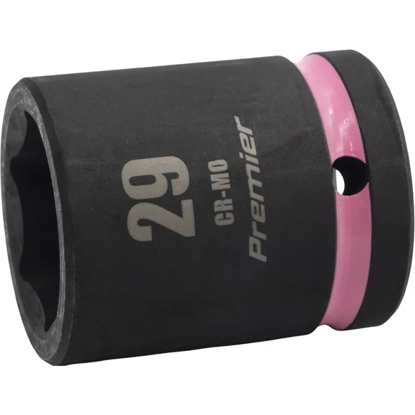 Sealey 3/4"Dr Impact Socket 29mm (Pink Coded Ring)