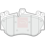 Apec Front Brake Pad Set fits Porsche Cayenne 2002-2010 4.5 4.8
