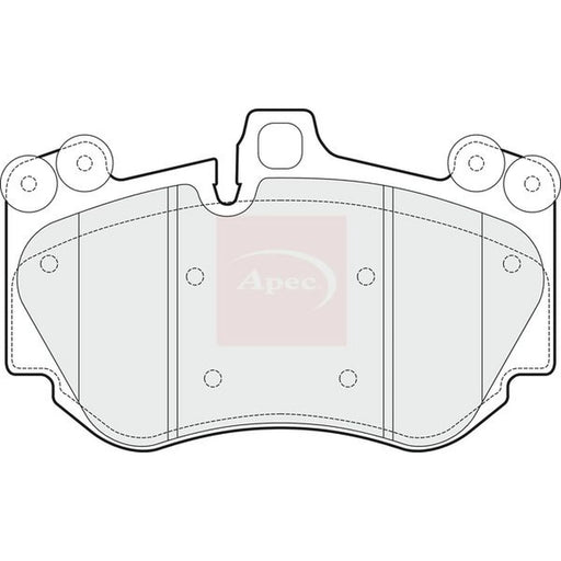 Apec Front Brake Pad Set PAD1483