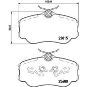 Mintex Brake Pad Set