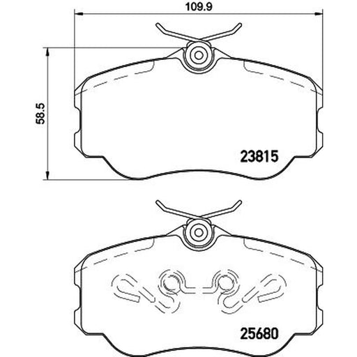 Mintex Brake Pad Set