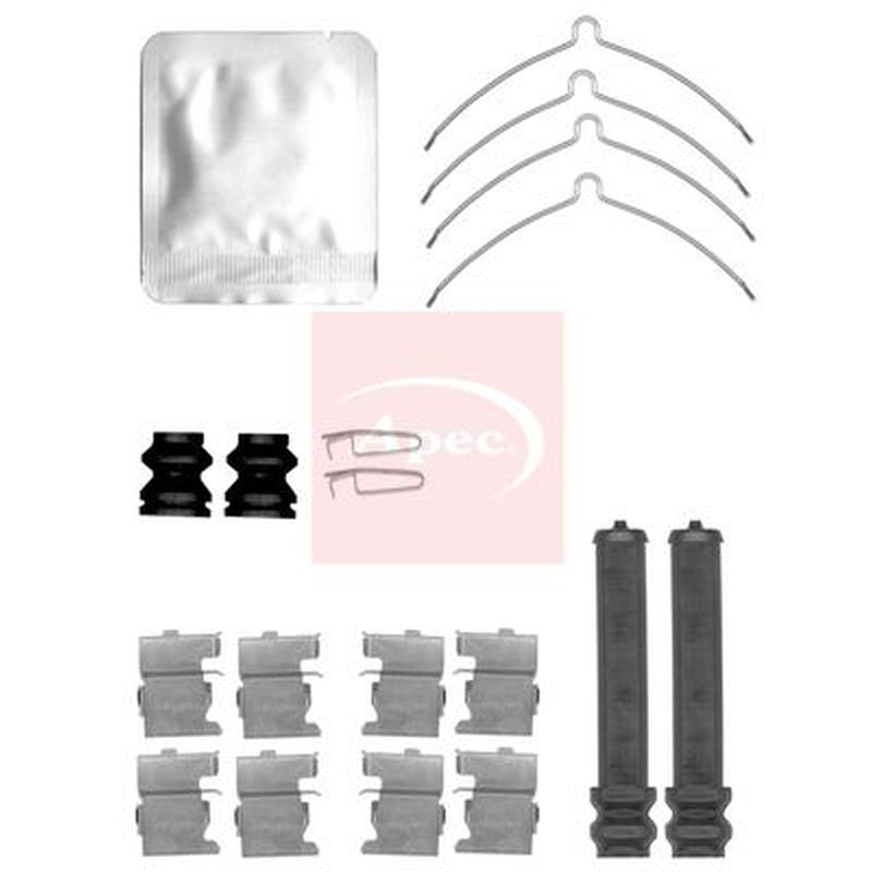 Apec Brake Pad Accessory Fitting Kit Front fits Mitsubishi Eclipse Cross 2017 on