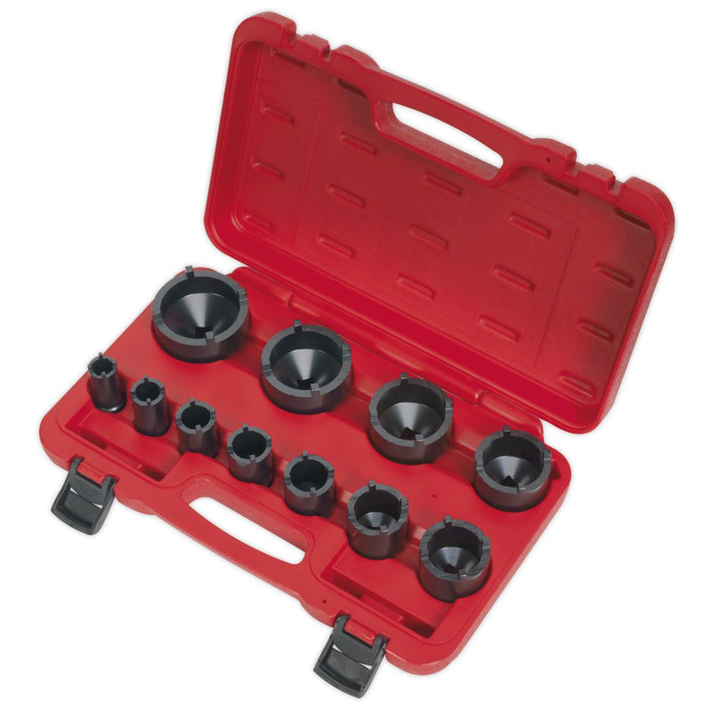 Sealey Ball Joint Socket Set 11pc 1/2"Sq Drive CV025 Sealey - Dynamic Drive