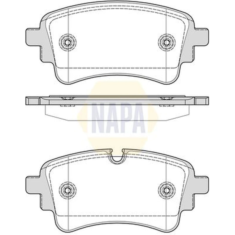 NAPA Front & Rear Pads fits Audi Q5 2018-2021