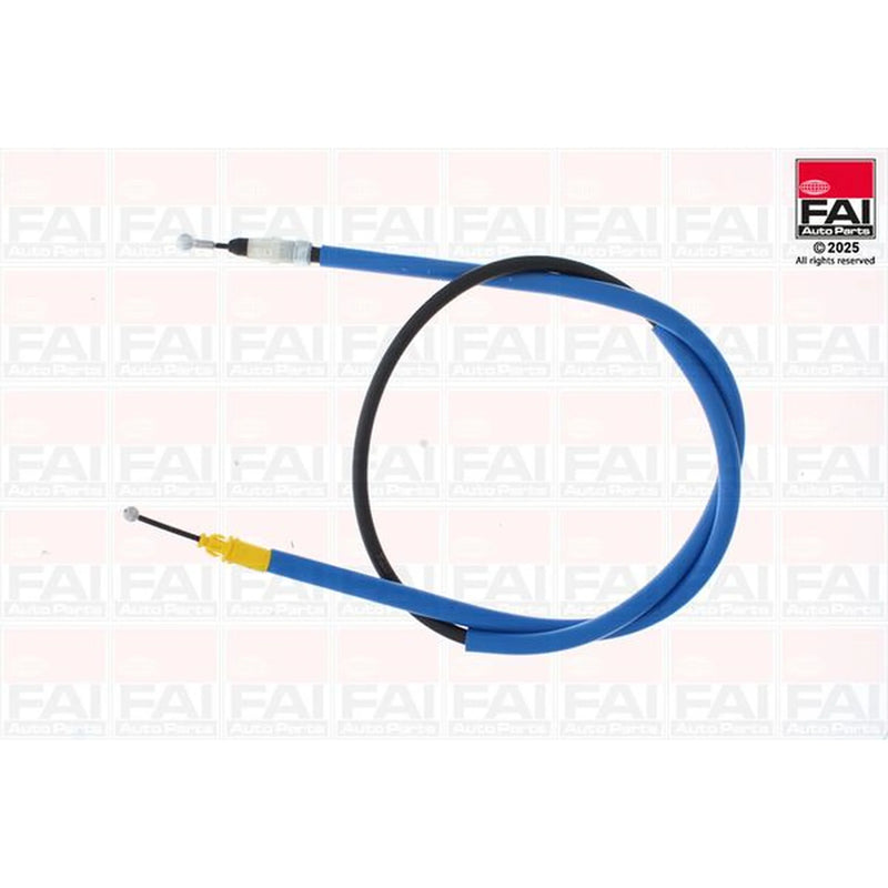 FAI Handbrake Cable Left Rear fits Nissan Primastar 2001-2006 1.9 2.0 2.5