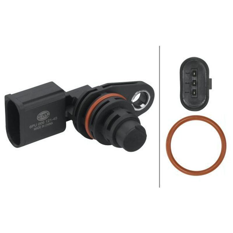 Hella Camshaft Position Sensor fits Seat Ibiza 2007-2008 1.2