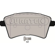 Juratek Front Brake Pad Set fits Mercedes-Benz Citan Dualiner 2012-2021