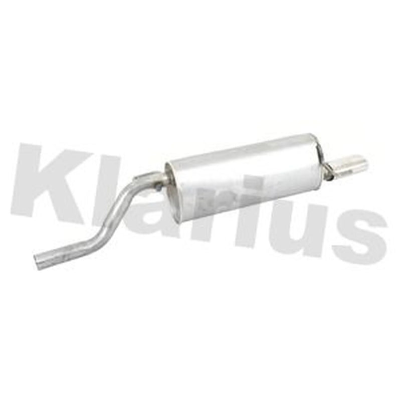 Klarius Box With Tail Pipe Rear fits Opel Corsa D 2009-2014 1.2