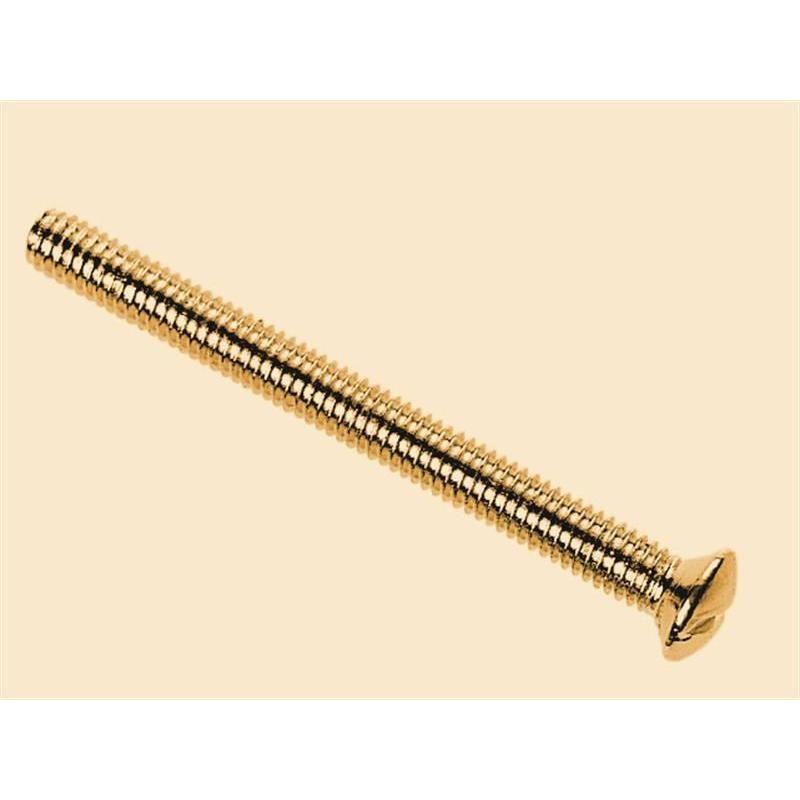 Dencon Brass Switch/Socket Plate Screws 3.5 x 38mm (Pack of 10) Dencon - NN4 Online
