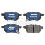 Borg & Beck Rear Brake Discs & Pads fits Toyota Urban Cruiser 2009-2016 1.33 1.4