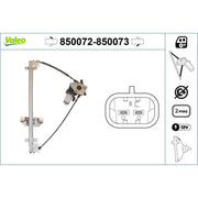 Valeo Electric Window Regulator Lifter Left Front 850072