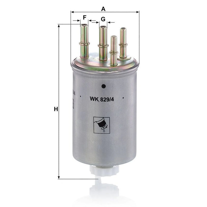 MANN-FILTER Fuel Filter Element