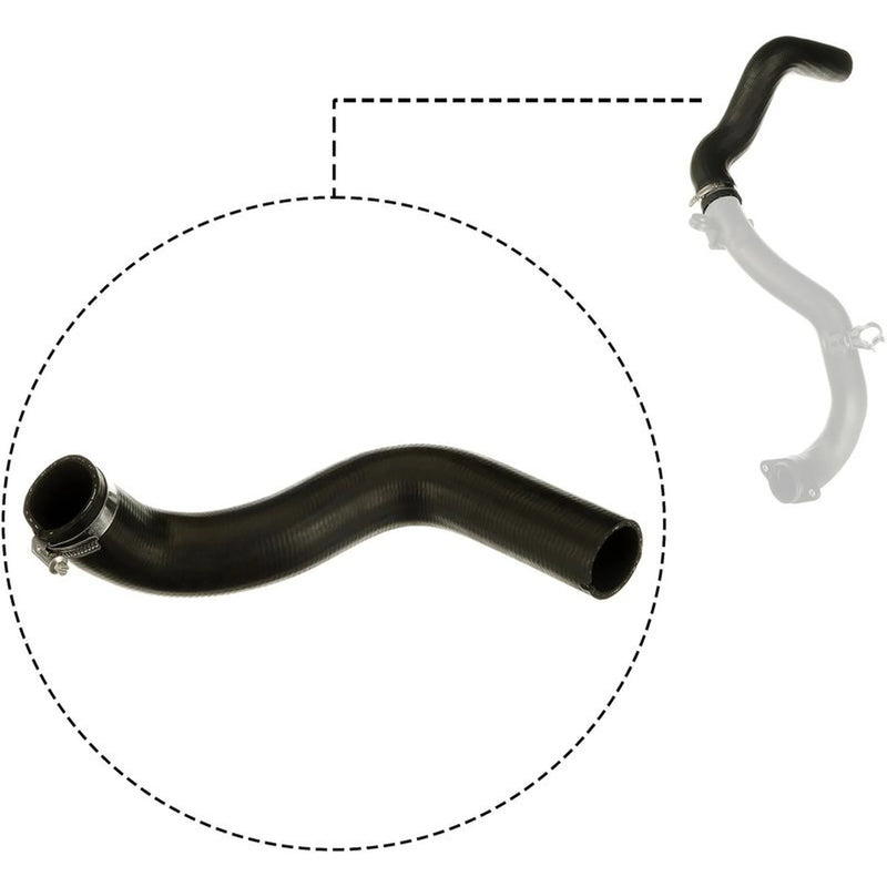 Gates Intercooler Turbo Charge Air Hose fits Fiat Grande Punto 2005-2014 1.3