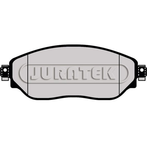 Juratek Front Brake Pad Set fits Fiat Talento 2016 on 1.6