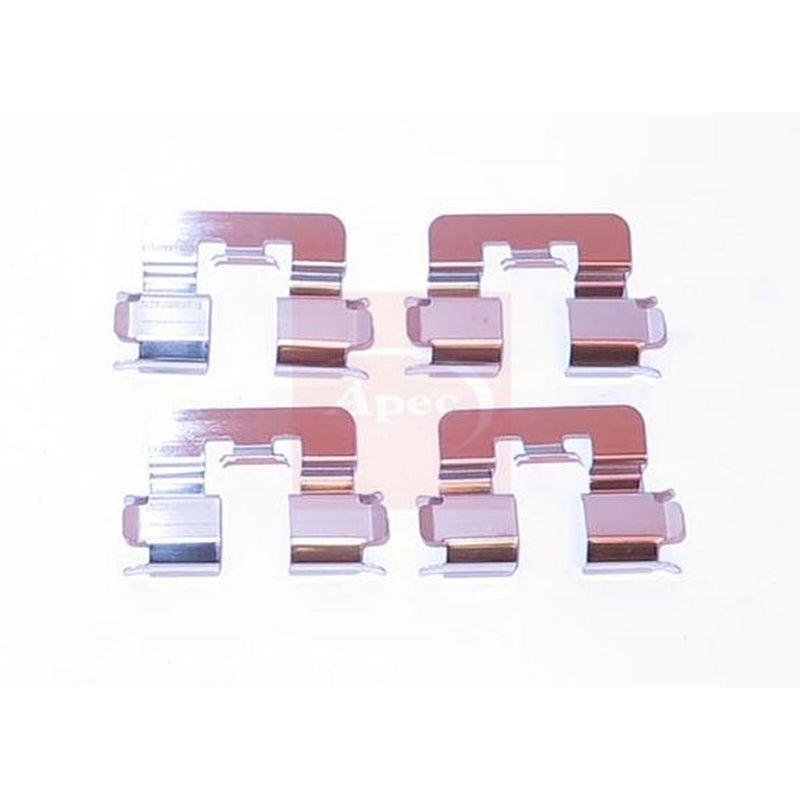 Apec Brake Pad Accessory Fitting Kit Rear fits Toyota Corolla 1997-2008