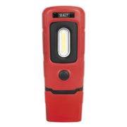Sealey Rechargeable LED Inspection Lamp 360 COB Work Light Super Bright Red Sealey  - Dynamic Drive