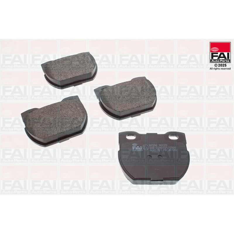 FAI Rear Brake Pad Set fits Land Rover Defender 2007-2016 2.2 2.4