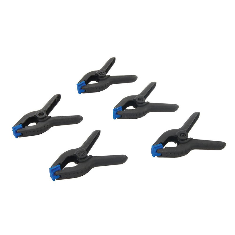 Silverline Spring Clamps 5pk 65mm Length / 30mm Jaw Silverline - Dynamic Drive