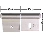 Hinge Silver (C12) for Caravan/Motorhomes Nova - Dynamic Drive