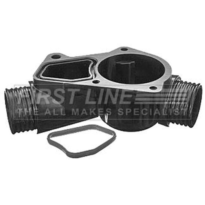 First Line Coolant Flange Housing Connector fits BMW 3 1990-1999