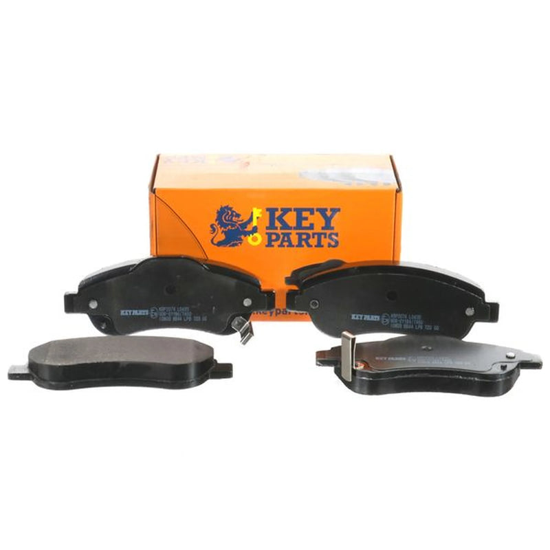 Key Parts 4 x Front Brake Pad Set fits Honda Cr-V III 2006-2012 2.0 2.2 2.4