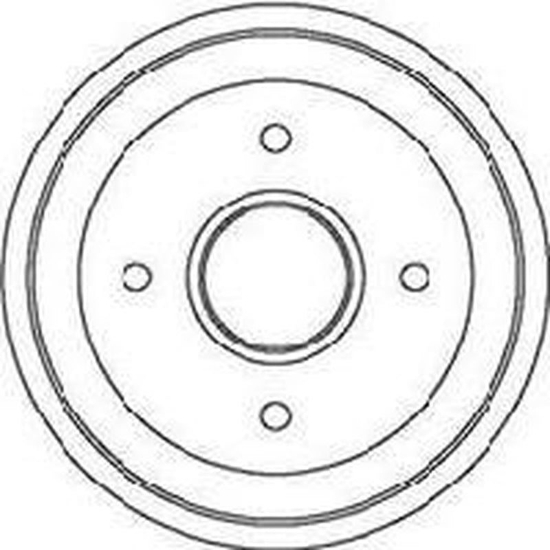 Abtex Brake Drum Assembly Rear fits Ford Courier Box Body/Mpv 1991-1996 1.3 1.8