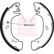 Apec Brake Shoe Set Axle Kit SHU533