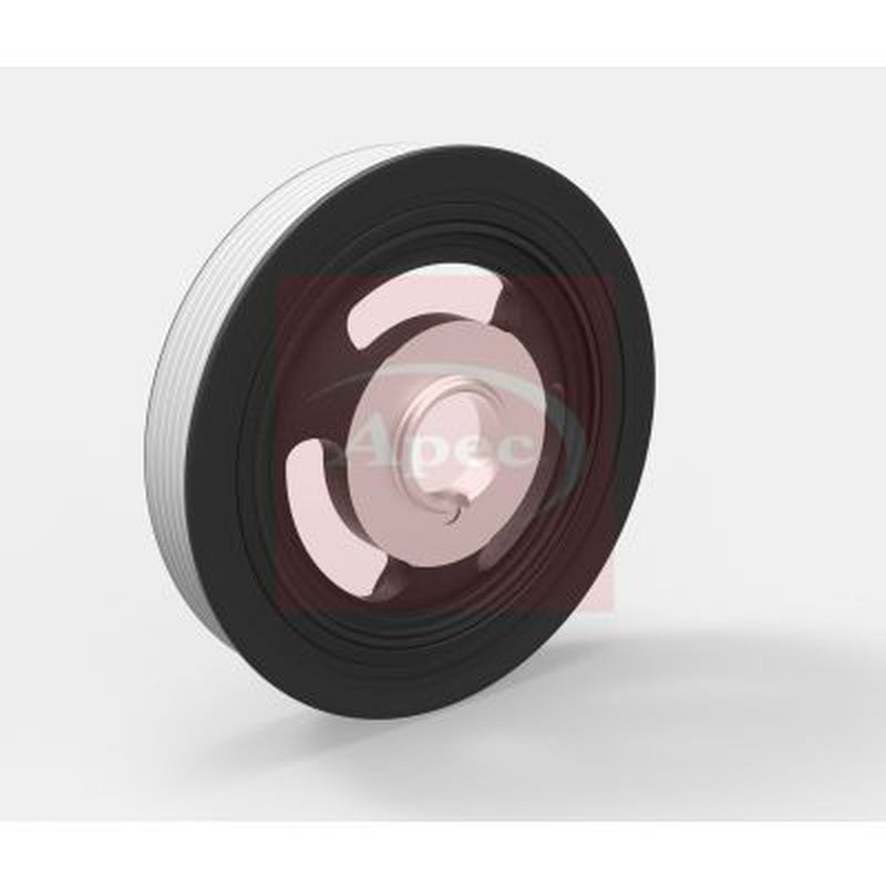 Apec Crank Shaft Belt Pulley fits Citroën Berlingo First 2005-2011 1.6