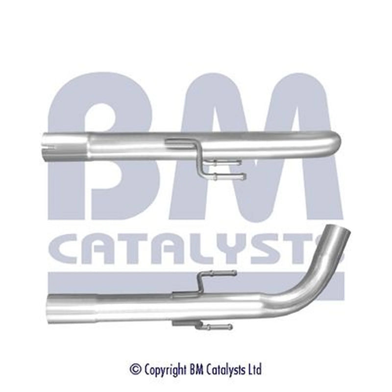 BM Catalysts Exhaust Pipe OD fits Renault Kangoo / Grand Kangoo II 2008 on 1.5