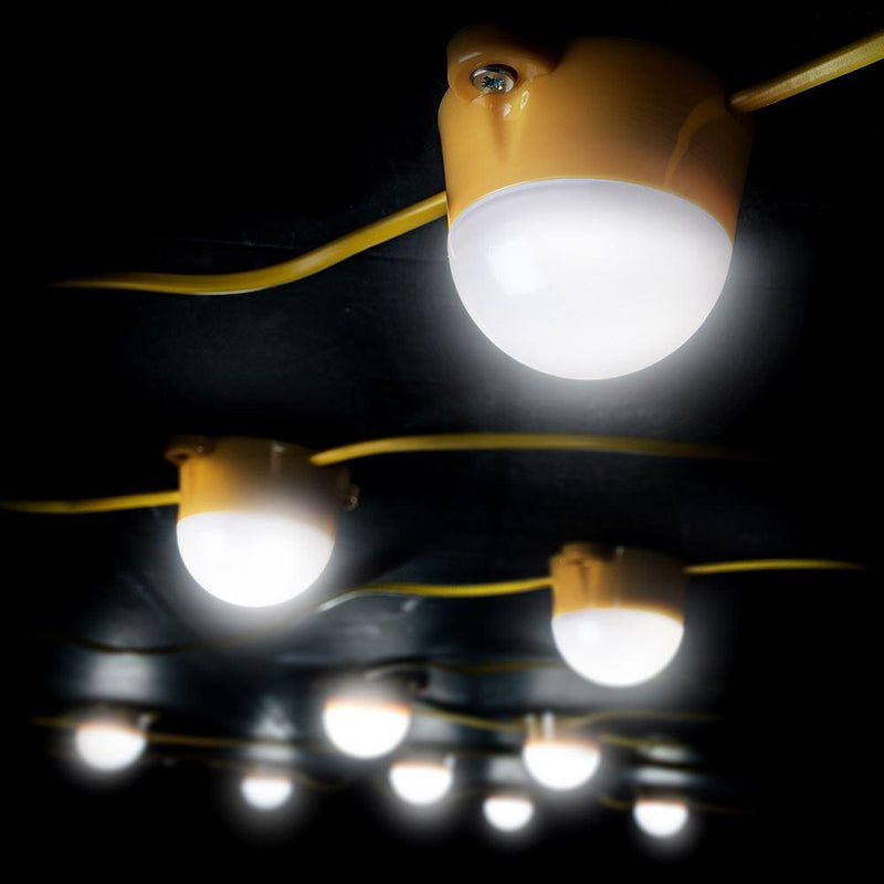 Defender 50W LED Encapsulated Festoon String Lights 22m 110V Defender - Dynamic Drive