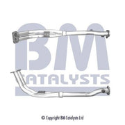 BM Catalysts Exhaust Pipe OD fits Volvo 740 Kombi 1987-1992 2.0 2.3