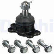 Delphi Ball Joint Front fits Ssangyong Actyon I 2005-2013 2.0 2.3