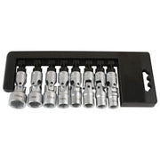 Laser Universal Joint Socket Set 3/8"D 8pc 7035 Laser - Dynamic Drive