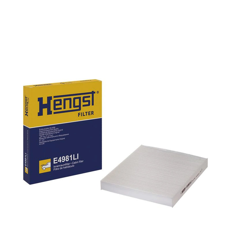 Hengst Cabin Air Filter (Pollen Filter) fits Audi A1 2018 on