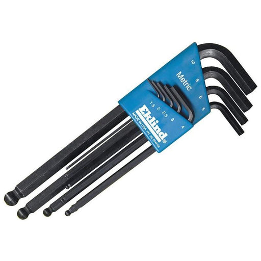 Eklind REK13609 Metric Long Ball End Hex L-Key Set, 9 Piece Eklind - NN4 Online