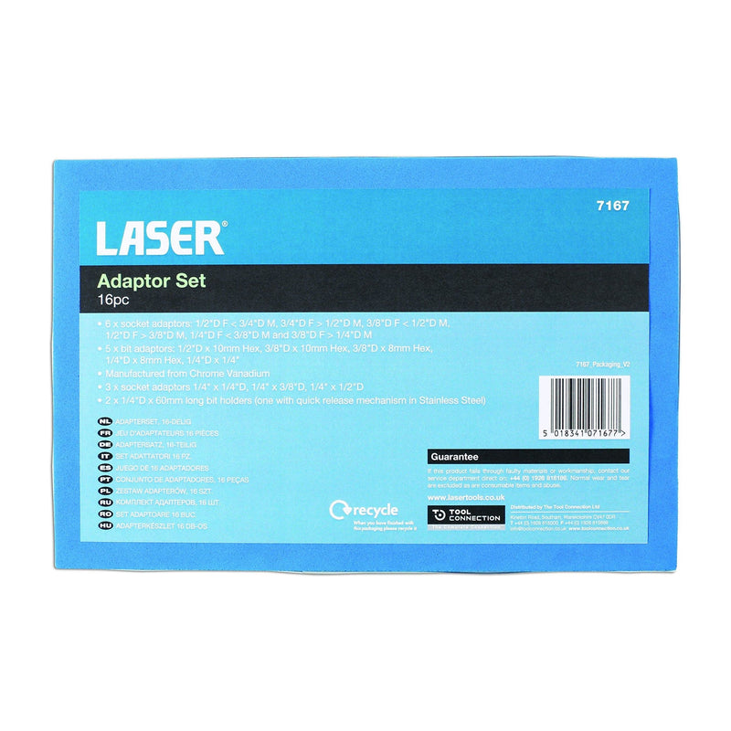 Laser Convertor Set 16pc 7167 Laser - Dynamic Drive