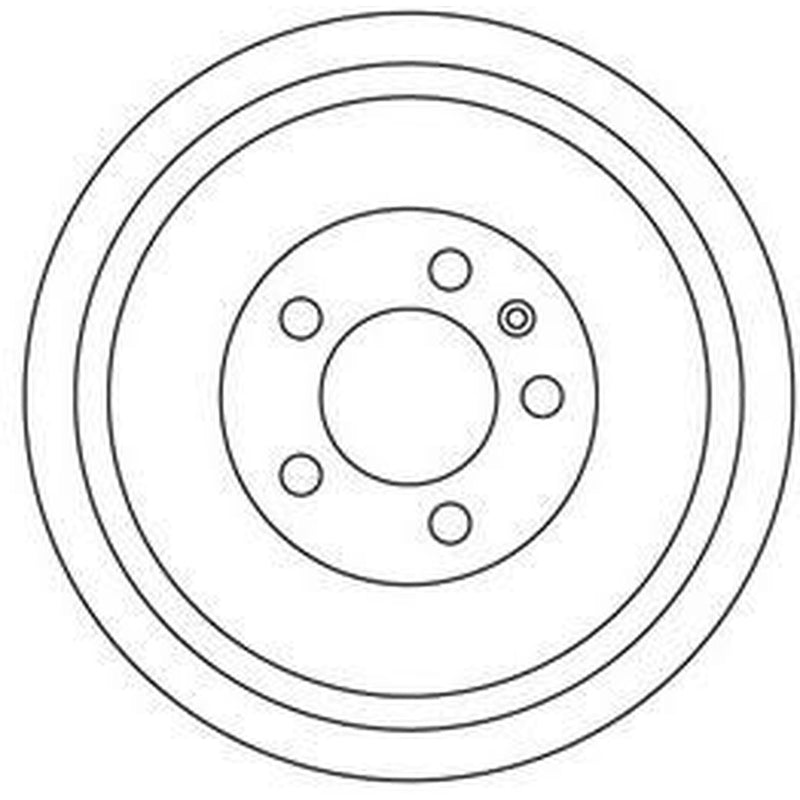 Abtex Brake Drum Assembly Rear fits Skoda Octavia I 1996-2010 1.4 1.6 1.9