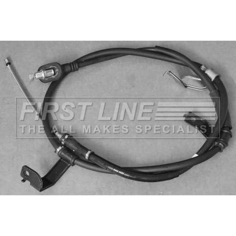 First Line Handbrake Cable Right Rear fits Kia Sportage II 2004-2010 2.0 2.7