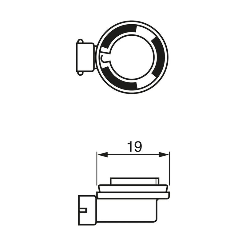 Bosch Car Light Bulb H11 PGJ19-2 24V 70W