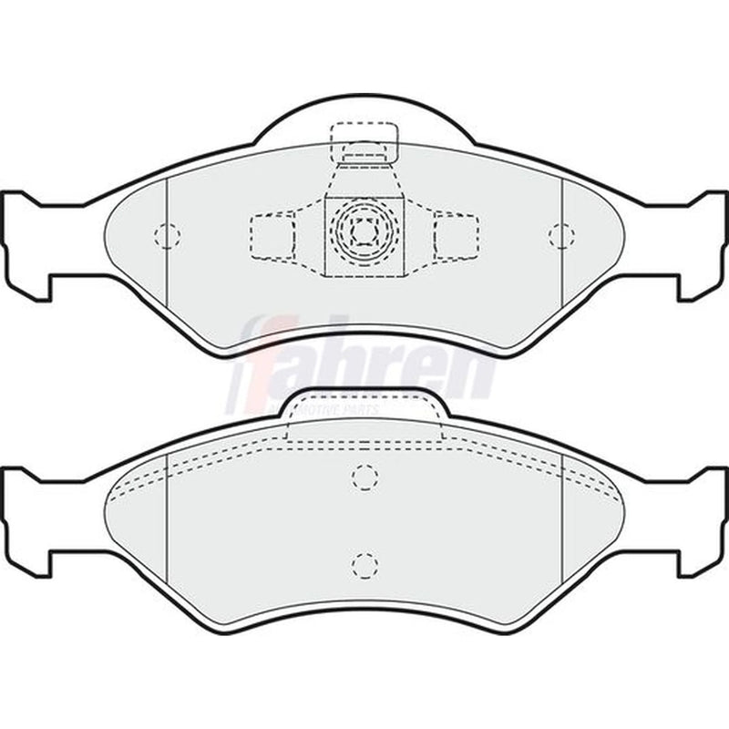 Fahren Front Brake Pad Set FBP3047