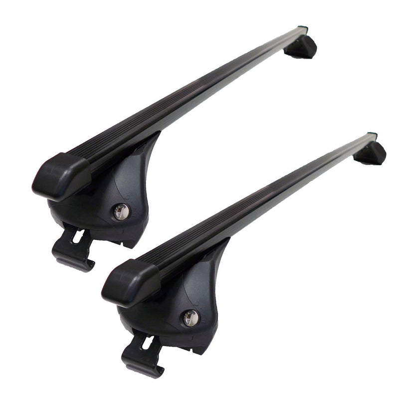 Steel Locking Roof Rack Cross Bars fits Jeep Compass 2017-2020 Summit  - Dynamic Drive
