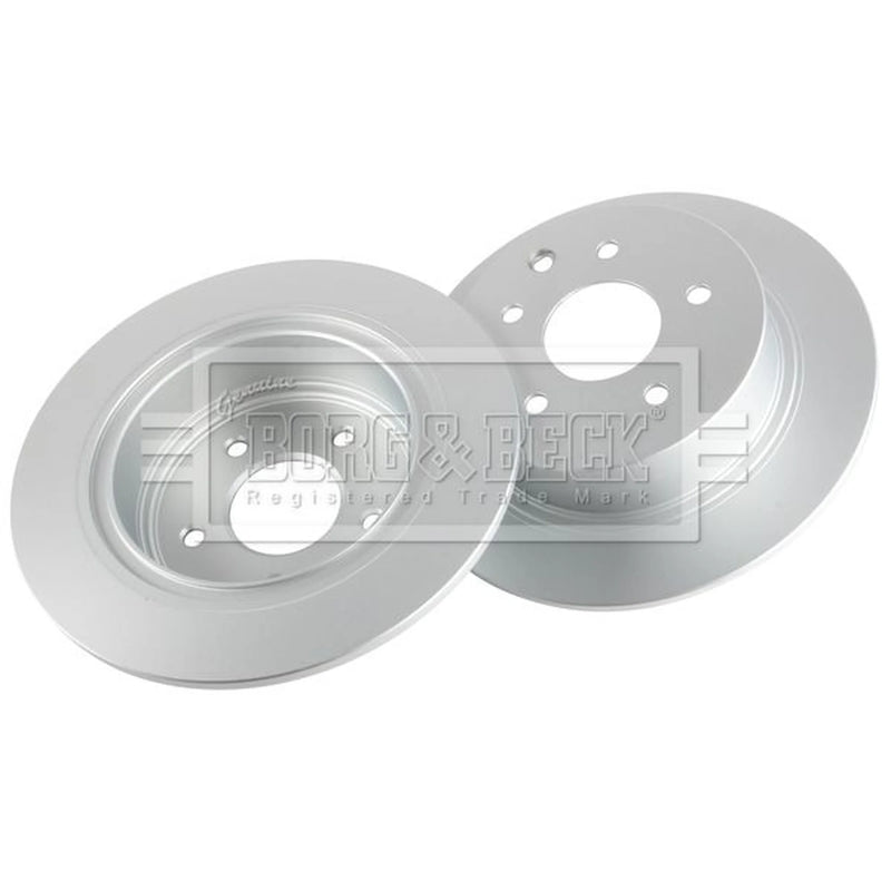 Borg & Beck Front & Rear Brake Discs & Pads fits Nissan Juke 2010-2019